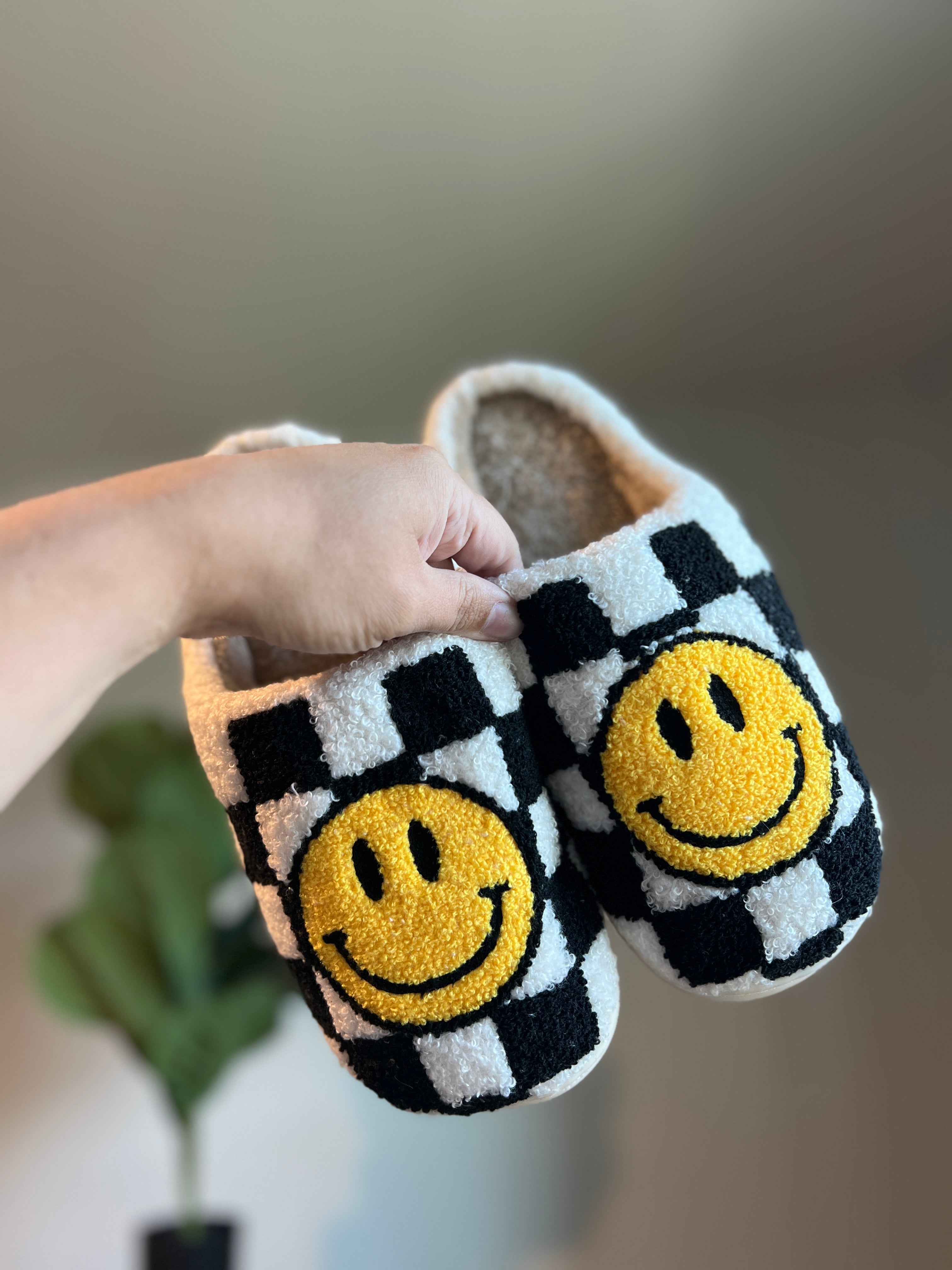 Step into Joy The Smiley Face Slippers Trend