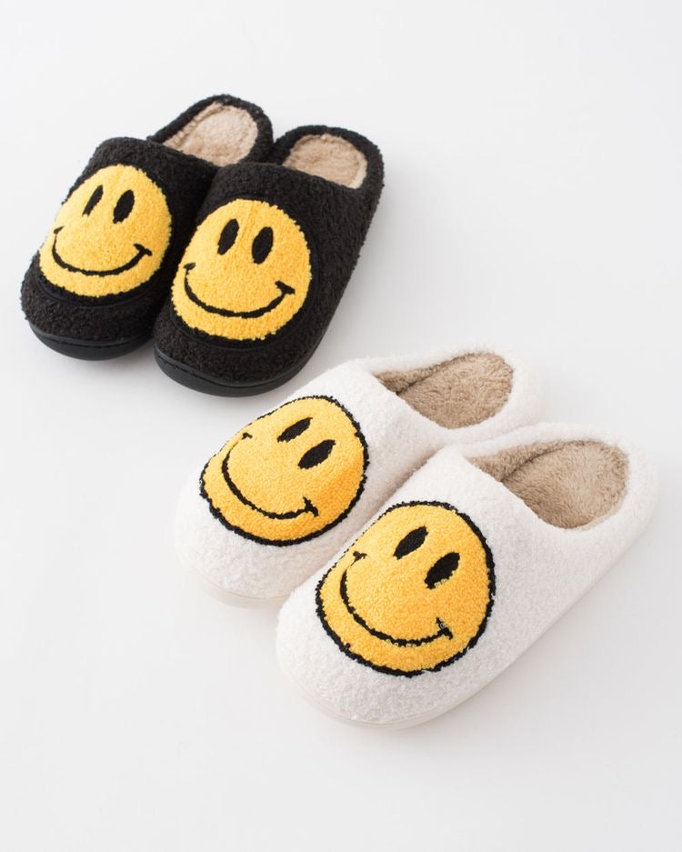 *new* smiley face slippers (more colors)