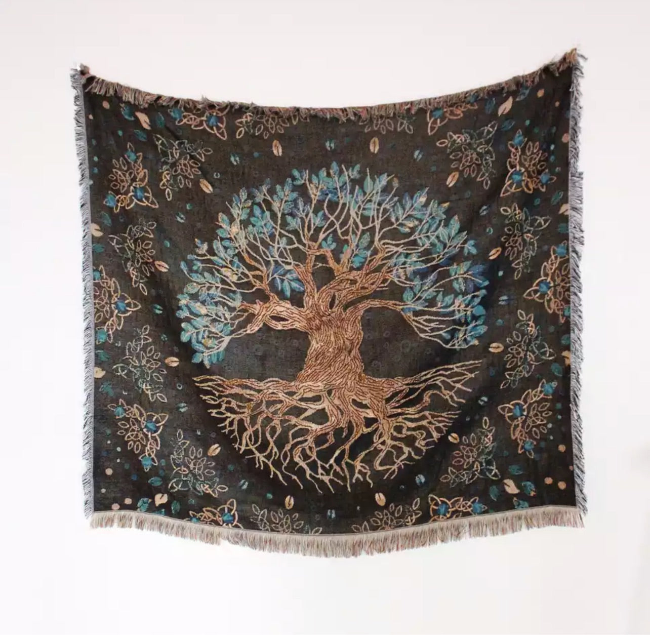 Woven throw blanket / wall tapestry (more styles)
