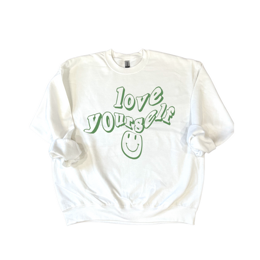 Love yourself - crewneck sweatshirt