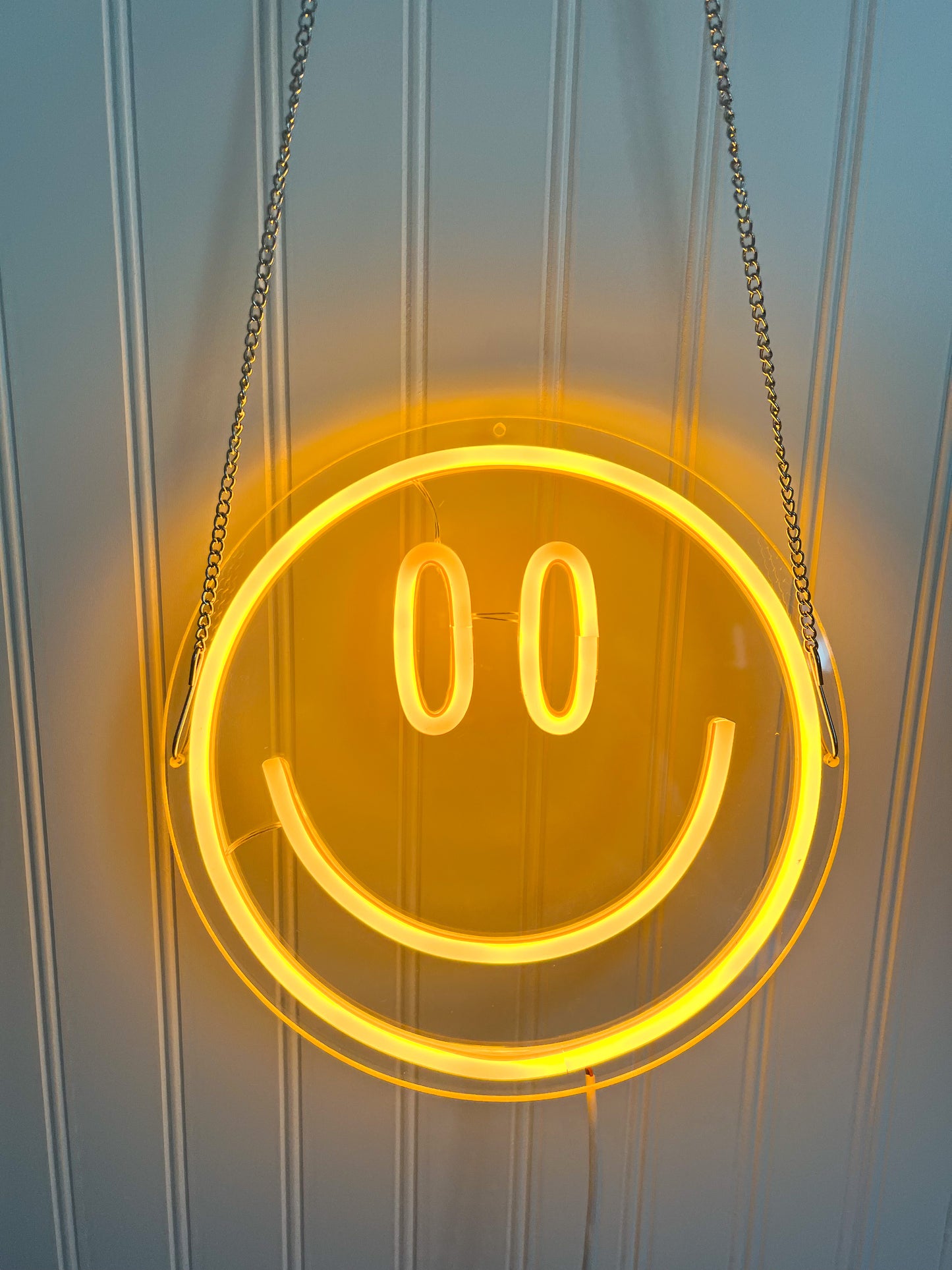 Neon happy face LED light (more colors)