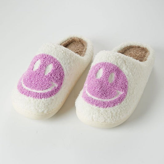 smiley face slippers (more colors)