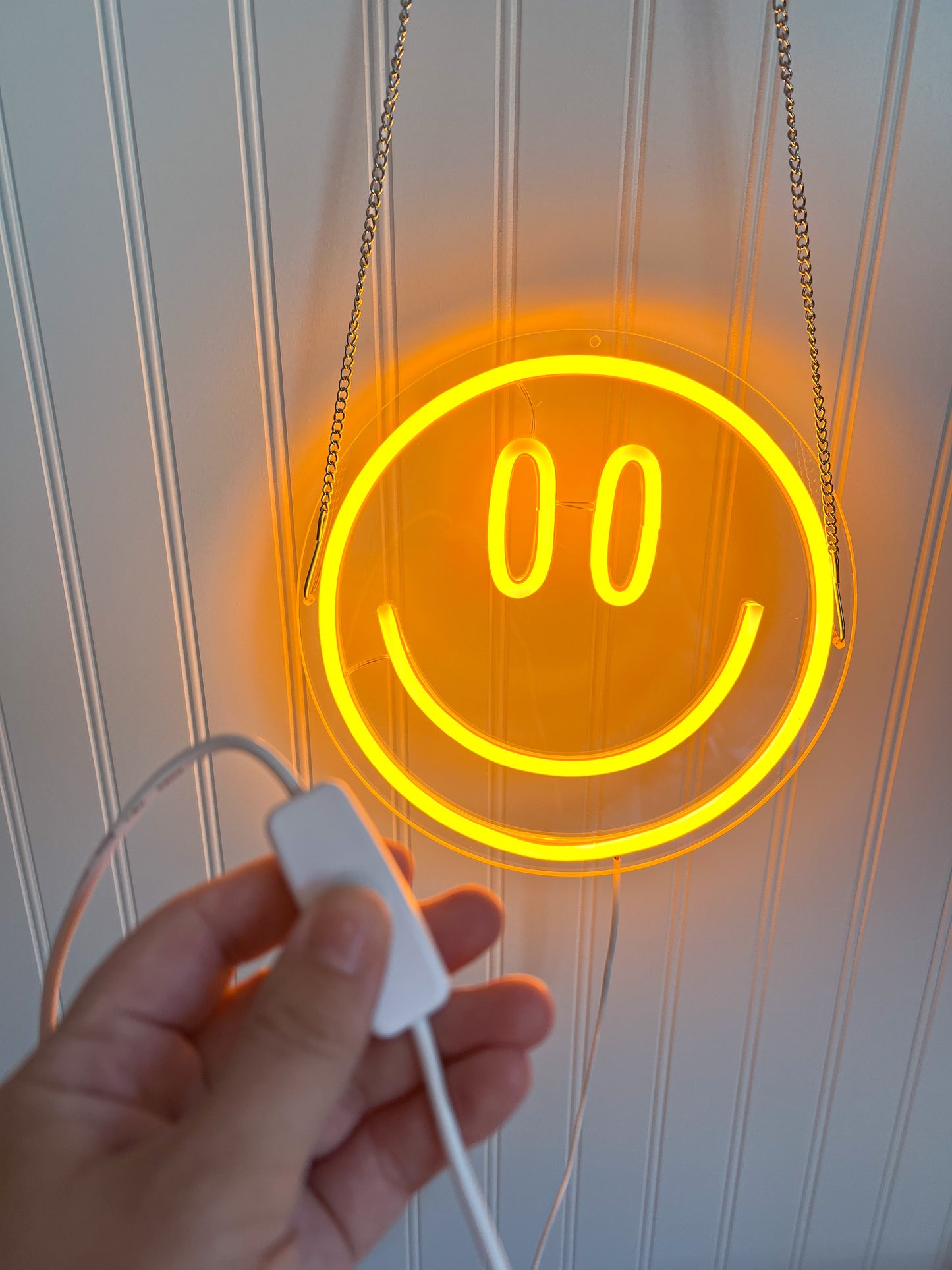 Neon happy face LED light (more colors)
